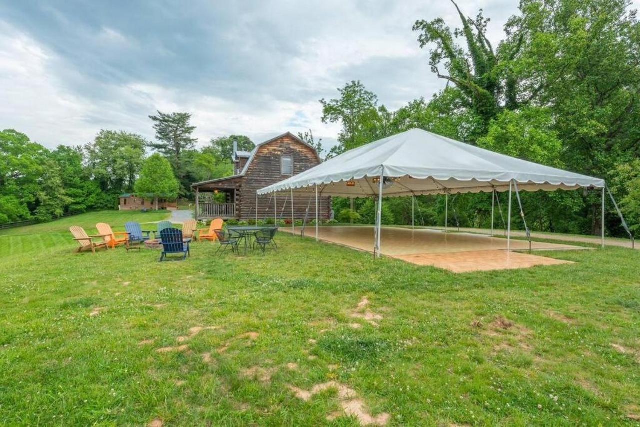 Log Cabin Stunning Mountain Views On 12 Acres Candler Exterior photo