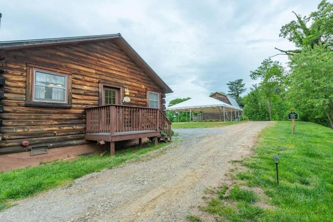 Log Cabin Stunning Mountain Views On 12 Acres Candler Exterior photo